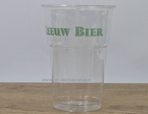 Leeuw bier plastic beker versie 2
